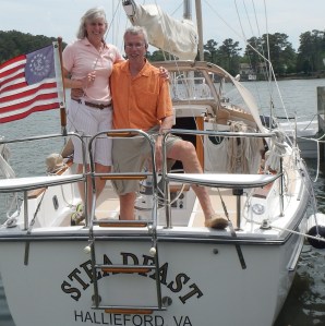 Steadfast & crew at home in Hallieford