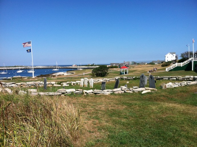 The wind always blows, it seems, across Star Island among the Isles of Shoals.