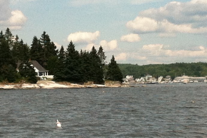 The teenager who became author-actor Sterling Hayden spent a couple of years in this home on a rock island in Boothbay Harbor.