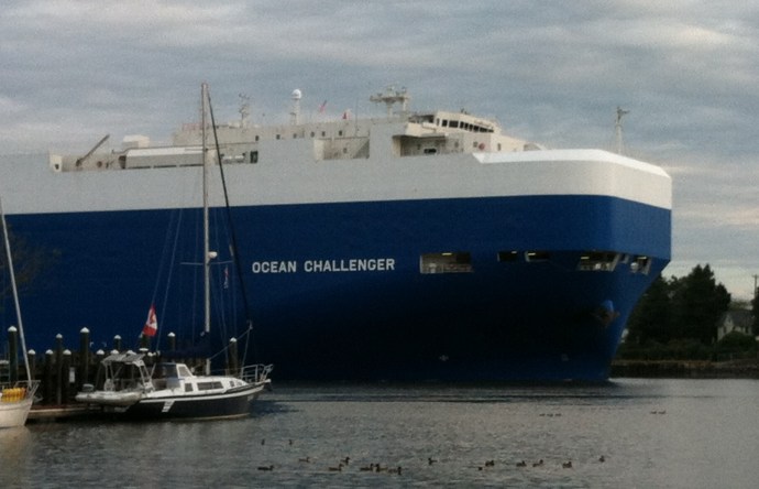 The C&D's an easy trip, unless you meet a big girl like Ocean Challenger.