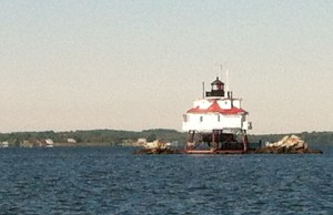 The Thomas Point Light may be the most famous and photographed on Chesapeake Bay. 