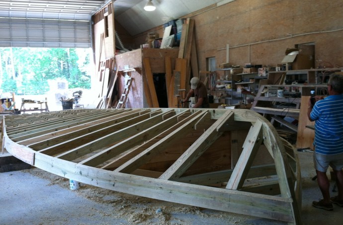 The up-close introduction to boat-building in Crisfield was a real education.