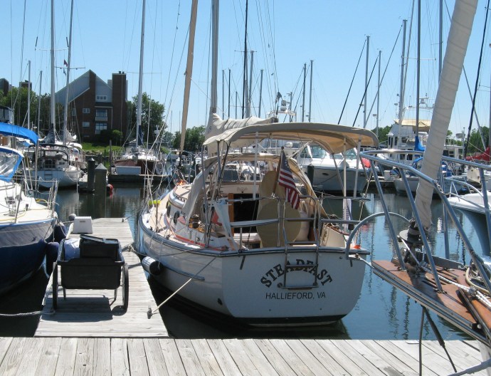 Carl and his staff "run a tight ship" at Harbor House Marina, one of the best values for dockage on the trip!
