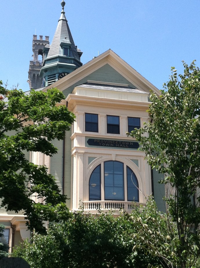 There are so many well-preserved Victorian buildings in P'town like the town hall. 
