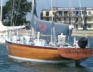 Heritage, one of the semi-retired A-C contenders, awaits another charter.