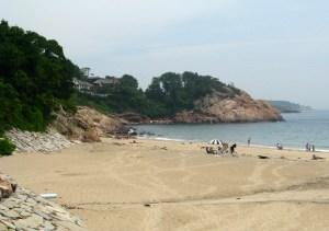 "Singing Beach" is only about a half-mile walk from the "T" station.