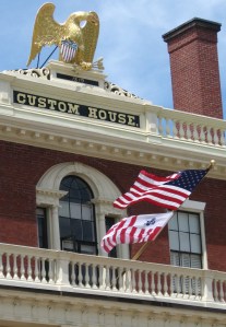 Customs collected in Salem once covered a big chunk of the US budget.