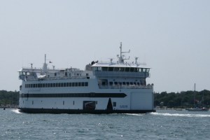 It's best to stay alert for the island ferries.