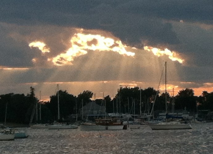 God speaks often.  We just need to listen for His voice.