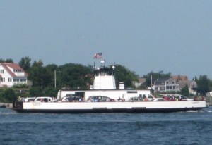 Everything on Prudence comes via ferry from Bristol.