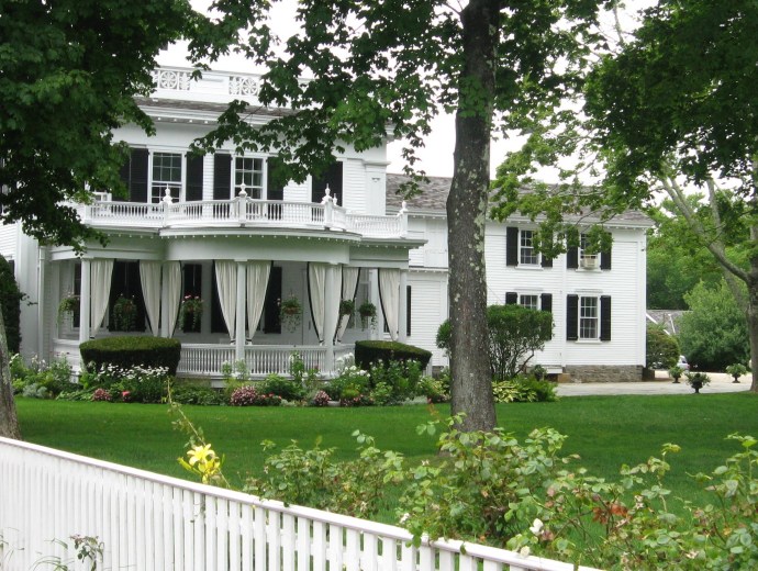 Daniel Fisher built a fortune on whaling, then built this house in 1840.