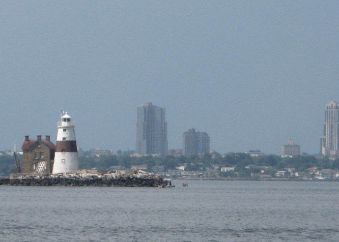 Local legend has it that Execution Rocks are named for the British practice during the Revolutionary War of chaining rebels to the rocks to drown in the rising tide.