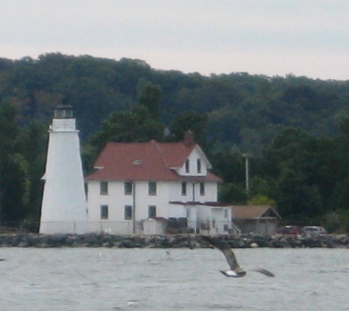 The 1828 brick tower at Cove Point is the oldest continuously operating lighthouse in Maryland.