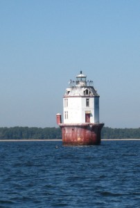The octagonal 3-story brick keeper's house at Point No Point is mounted on an iron caisson built in 1905.