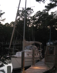 There's more room than it appears up Tarpon Inlet.