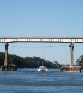 No optical illusion, her tall stick cleared by 2'.