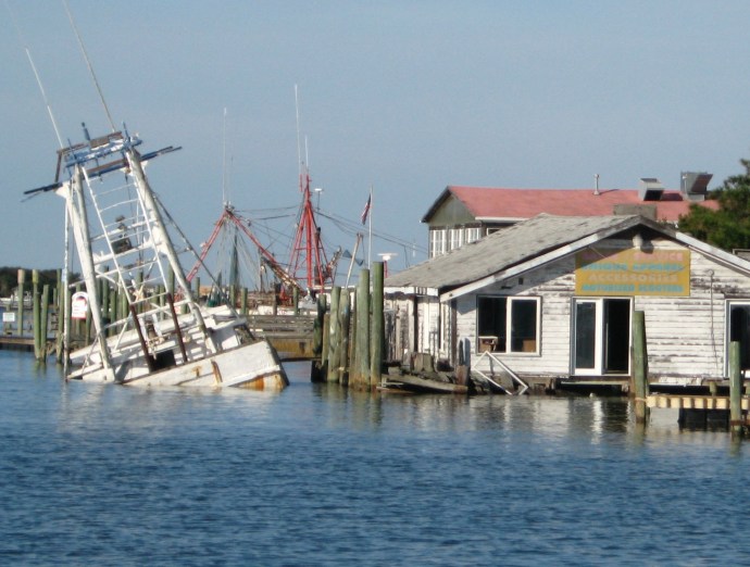 It's easy to believe the sign that says "Unique Apparel"