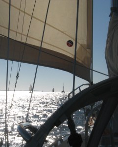 Sure Red still runs but it feels good to raise sail anyway.