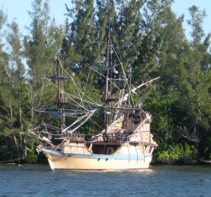 There'll be no plunder for the pirate crew of this ship.