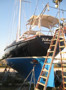 The finish on the aluminum hull, like the rest of Velvet, is remarkable.
