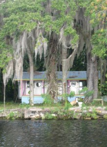 Old Florida is a colorful cottage on the water.