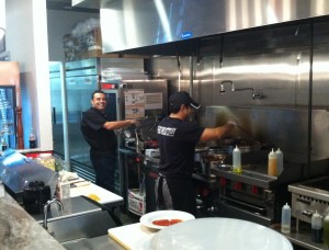 The "floor show" at Bruno's is almost as good as the food!