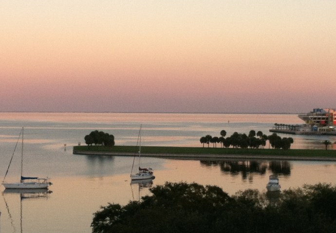 Sunsets on Tampa Bay can be stunning!