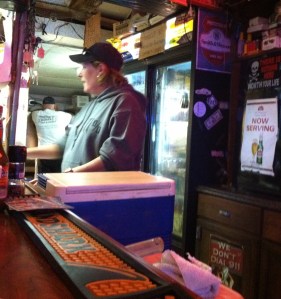 Don't mess with Nancy when she's on the job at Annie's.