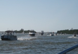 Pandemonium reaches a climax in "Miserable Mile."