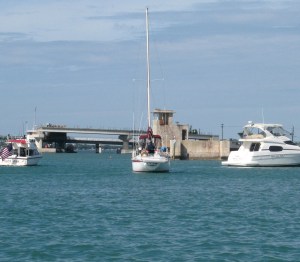 A trio of bridges await at Boca Grande.